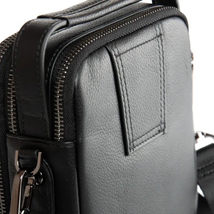 Сумка Мужская Планшет-пояс кожа BRETTON 407-98 black