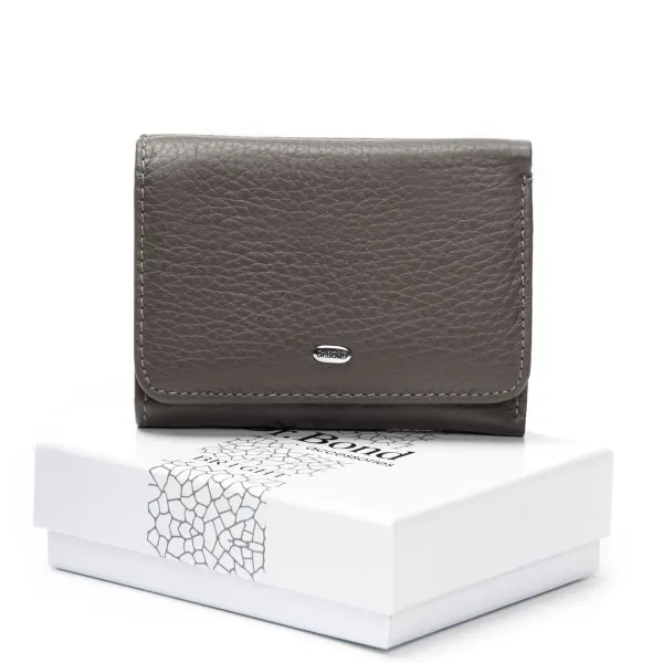 Кошелек Bright Женский кожа DR. BOND WS-403 gray
