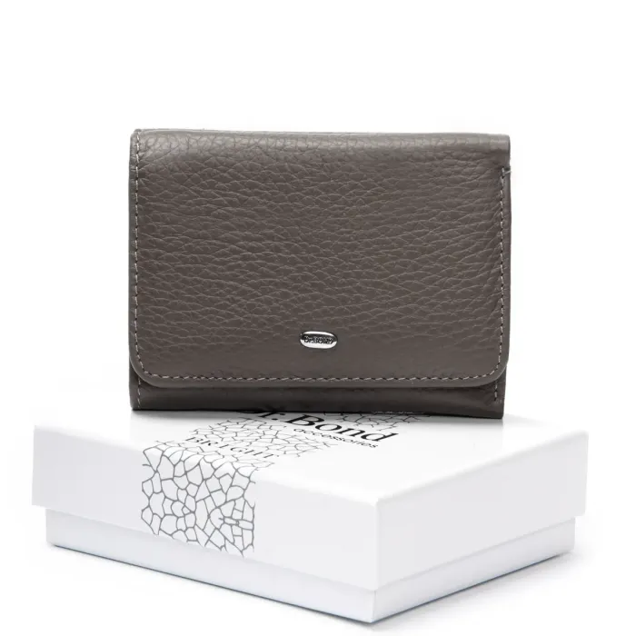 Кошелек Bright Женский кожа DR. BOND WS-403 gray