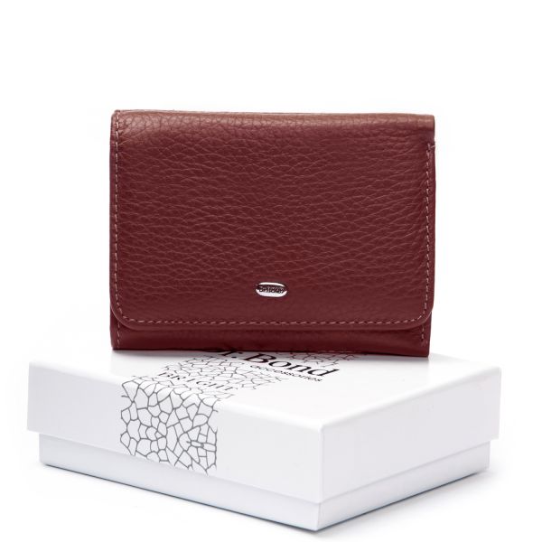 Кошелек Bright Женский кожа DR. BOND WS-403 wine red