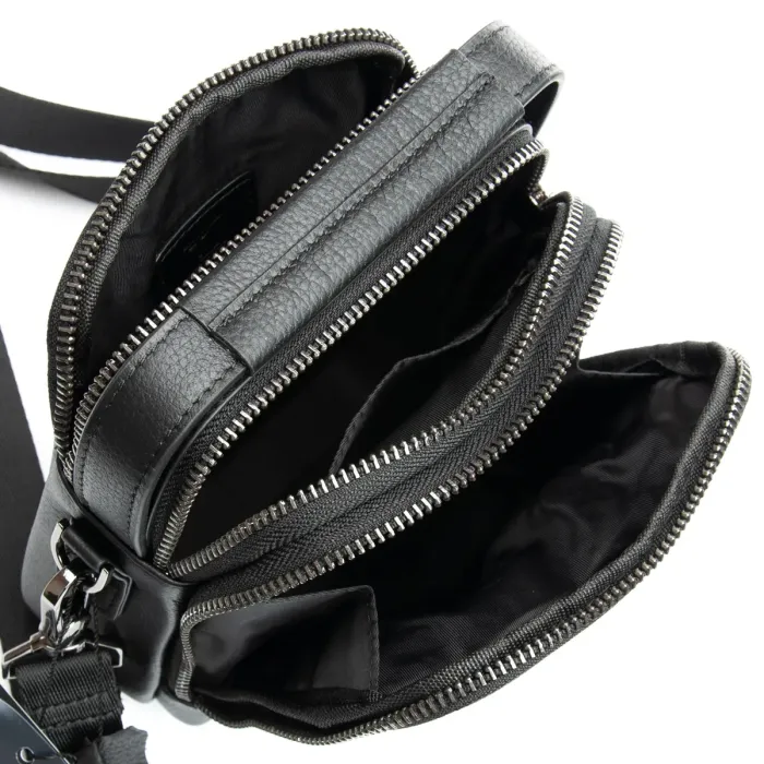 Сумка Мужская Планшет-пояс кожа BRETTON 407-98 black