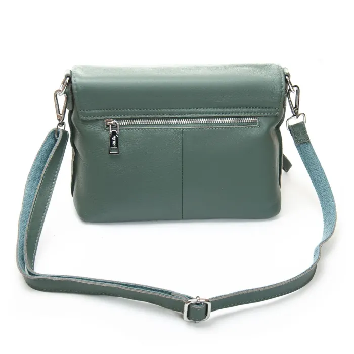 Сумка Женская Классическая кожа ALEX RAI 8793-9 blue-green