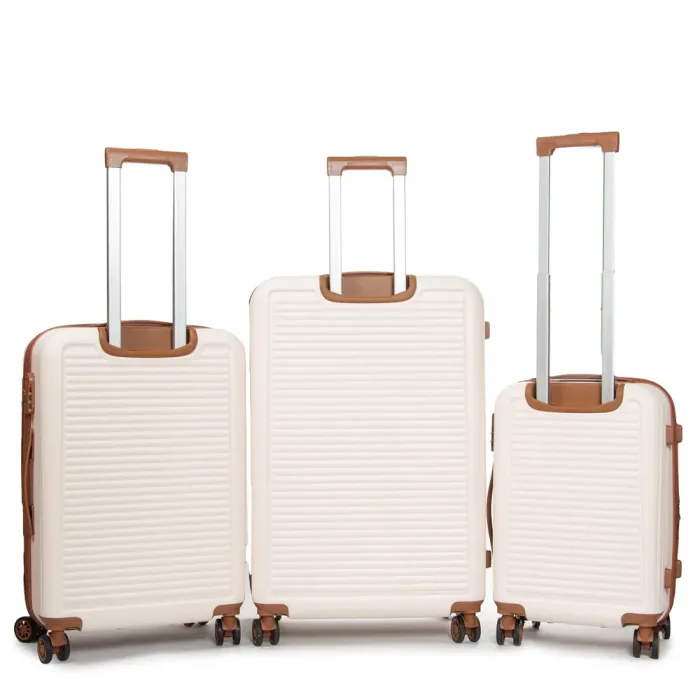 Дорожная Чемодан 31 ABS-пластик FASHION A12 white