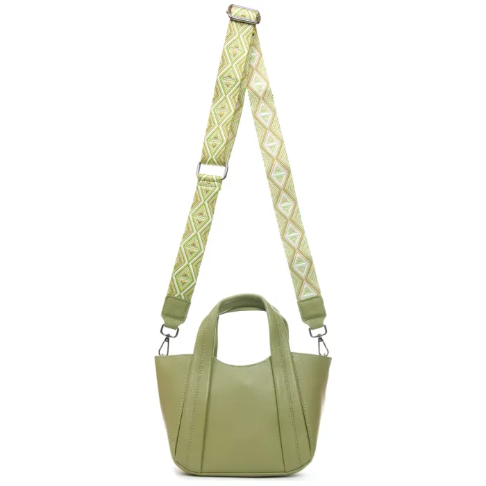 Сумка Женская Классическая кожа ALEX RAI 97718-9 olive