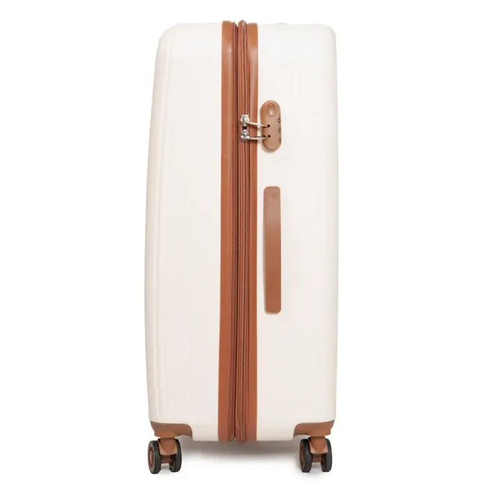 Дорожная Чемодан 31 ABS-пластик FASHION A12 white