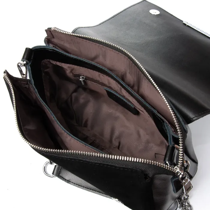 Сумка Женская Классическая замш ALEX RAI 9717-220 black