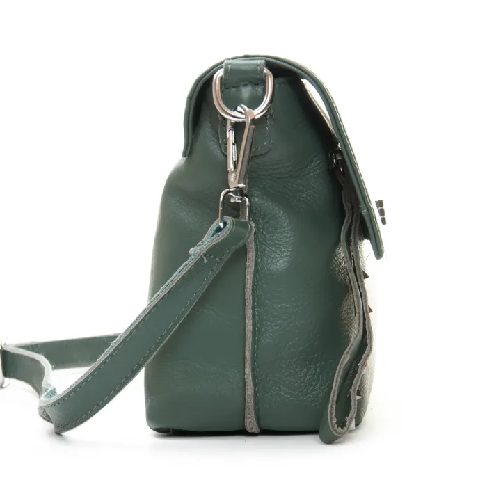 Сумка Женская Классическая кожа ALEX RAI 8793-9 blue-green