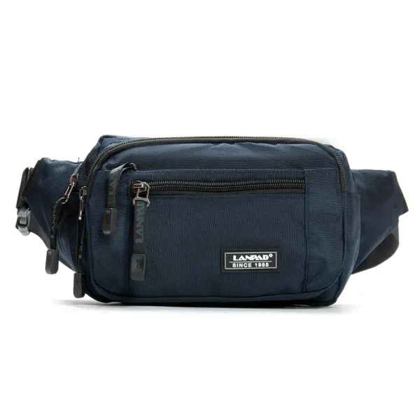 Сумка Мужская На пояс нейлон Lanpad 8661 blue