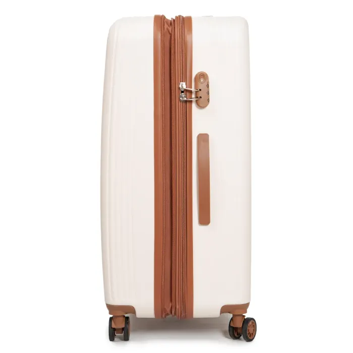 Дорожная Чемодан 31 ABS-пластик FASHION A12 white