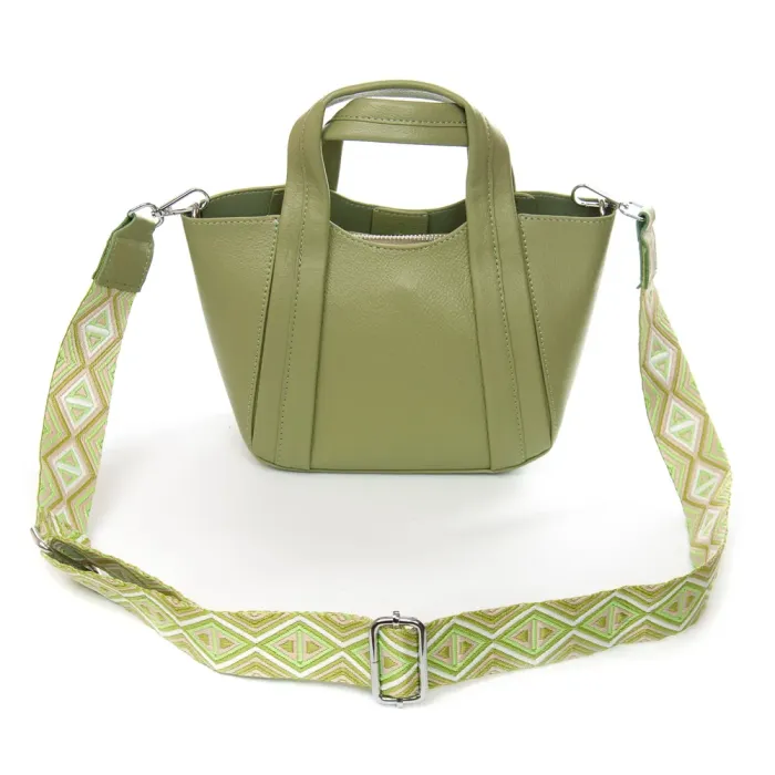 Сумка Женская Классическая кожа ALEX RAI 97718-9 olive