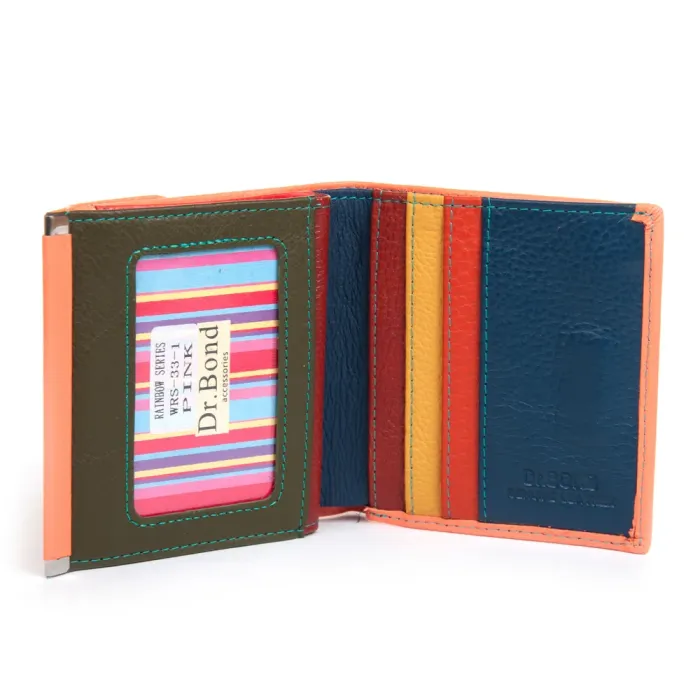 Кошелек Rainbow Женский кожа DR. BOND WRS-33-1 pink