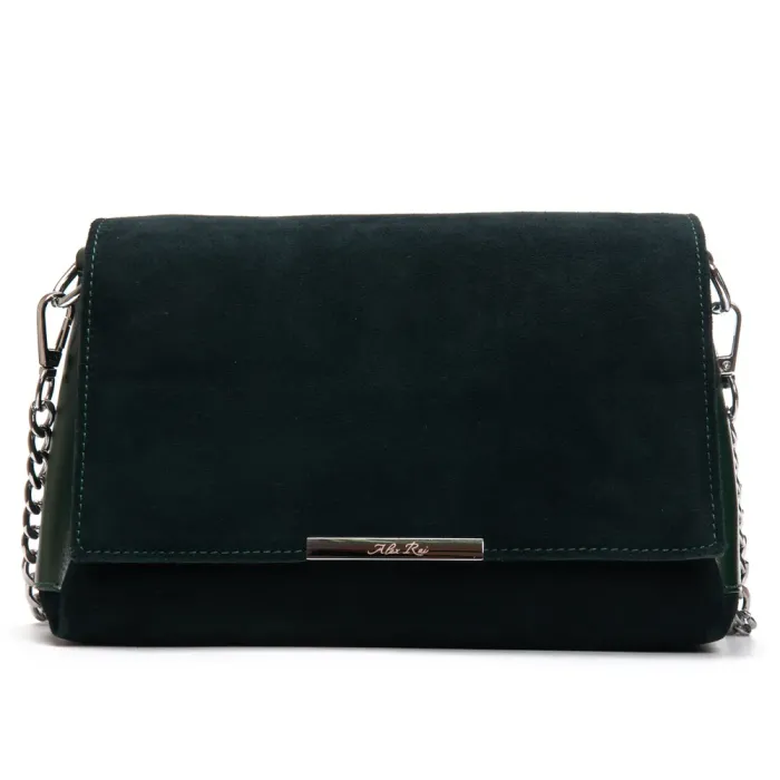 Сумка Женская Классическая замш ALEX RAI 9717-220 green