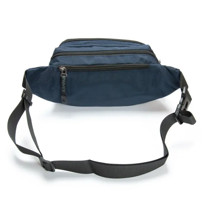 Сумка Мужская На пояс нейлон Lanpad 8661 blue