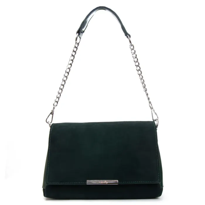 Сумка Женская Классическая замш ALEX RAI 9717-220 green