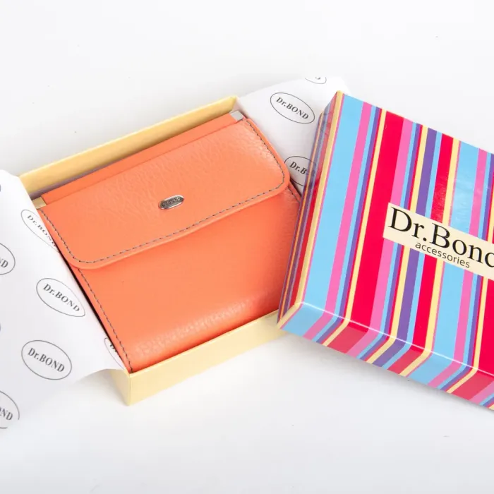 Кошелек Rainbow Женский кожа DR. BOND WRS-33-1 pink