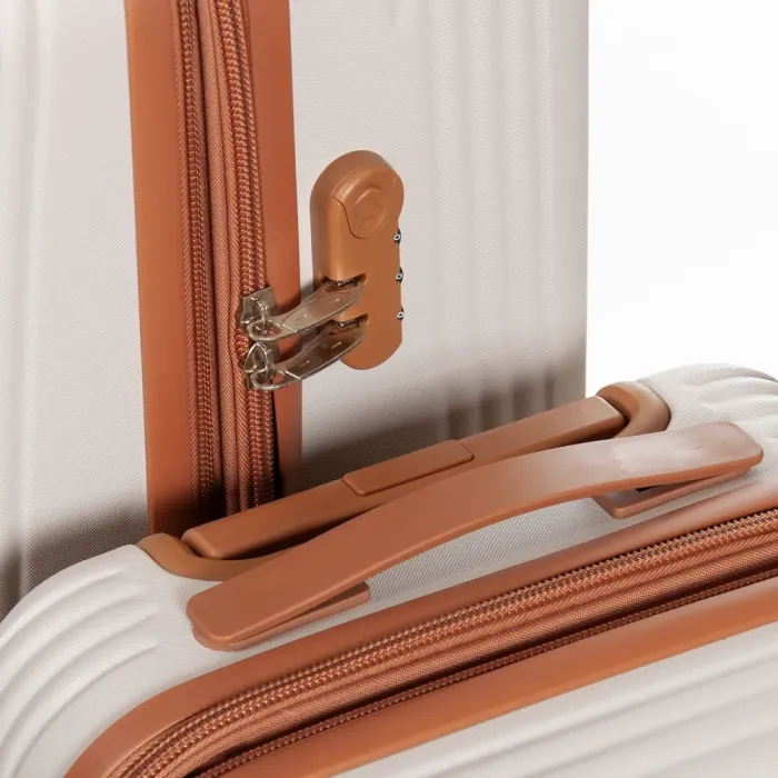 Дорожная Чемодан 31 ABS-пластик FASHION A12 lt.grey