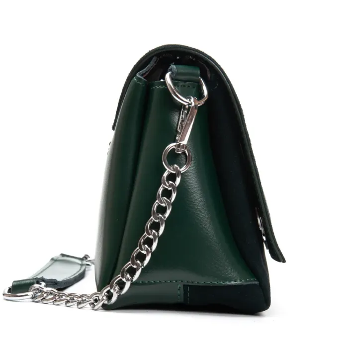 Сумка Женская Классическая замш ALEX RAI 9717-220 green