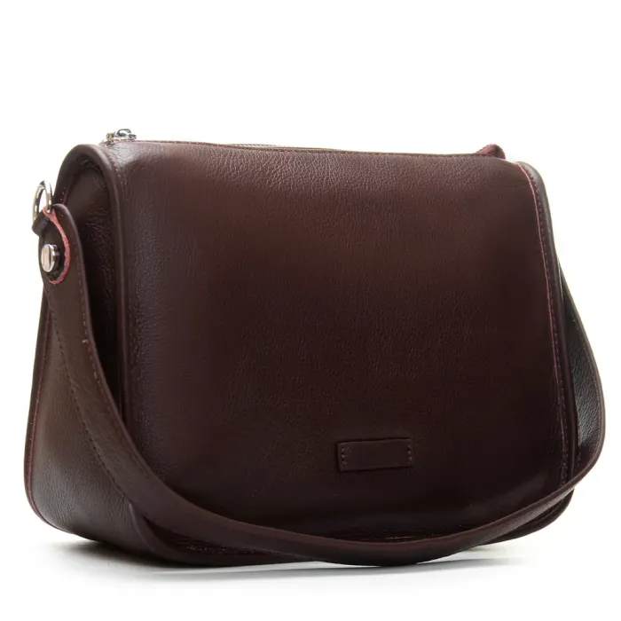 Сумка Женская Классическая кожа ALEX RAI 2050-9 bordo