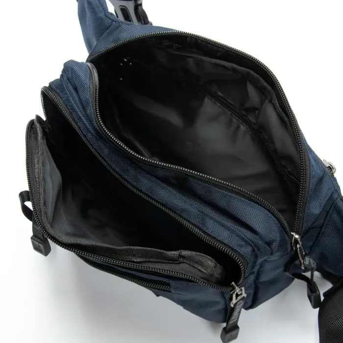 Сумка Мужская На пояс нейлон Lanpad 8661 blue