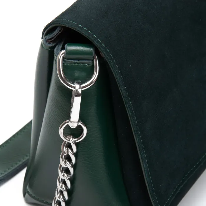 Сумка Женская Классическая замш ALEX RAI 9717-220 green