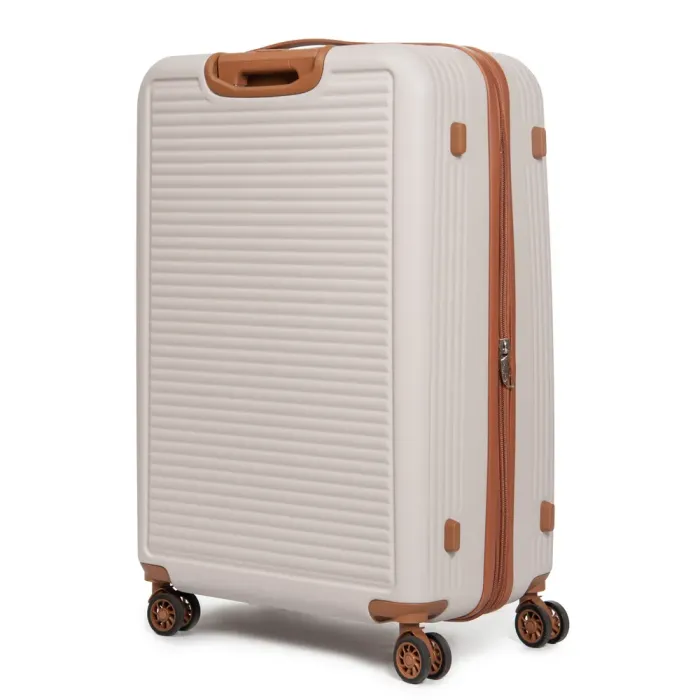 Дорожная Чемодан 31 ABS-пластик FASHION A12 lt.grey