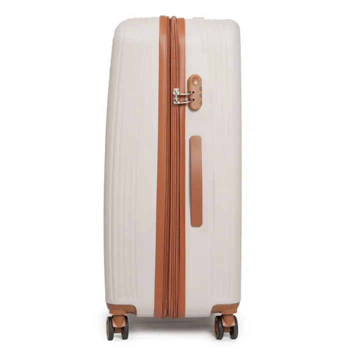 Дорожная Чемодан 31 ABS-пластик FASHION A12 lt.grey