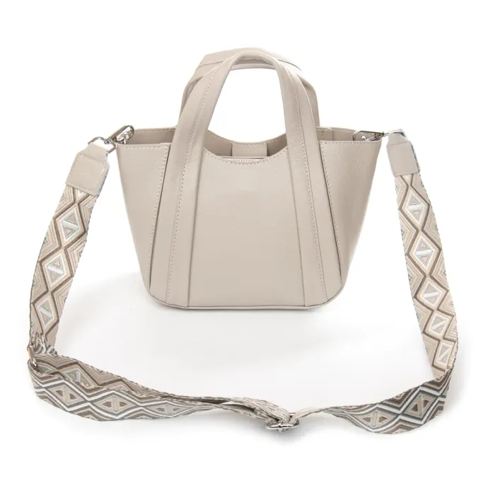 Сумка Женская Классическая кожа ALEX RAI 97718-9 l.beige