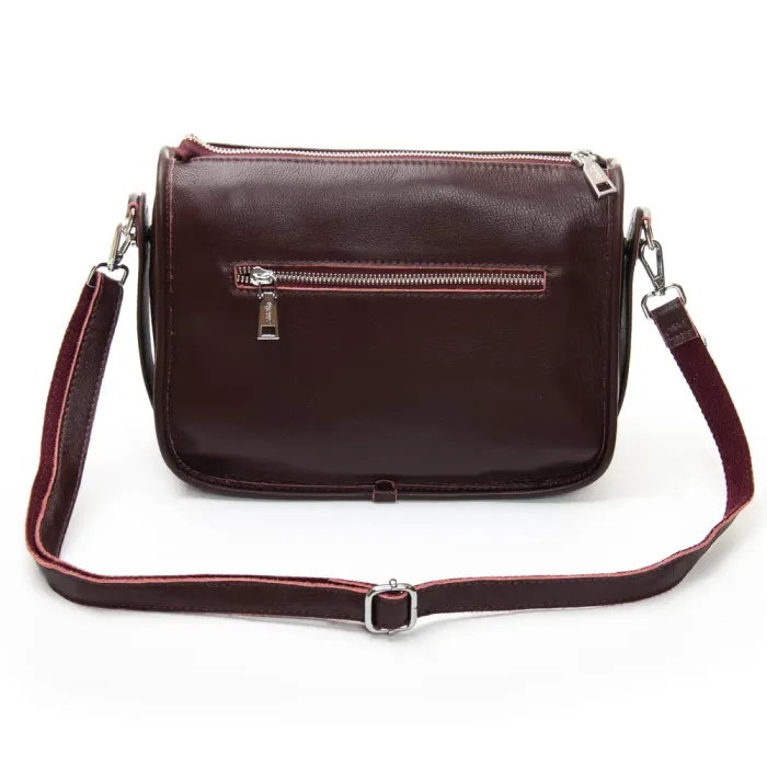 Сумка Женская Классическая кожа ALEX RAI 2050-9 bordo