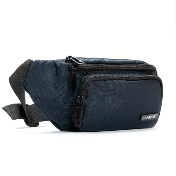 Сумка Мужская На пояс нейлон Lanpad 35002 blue