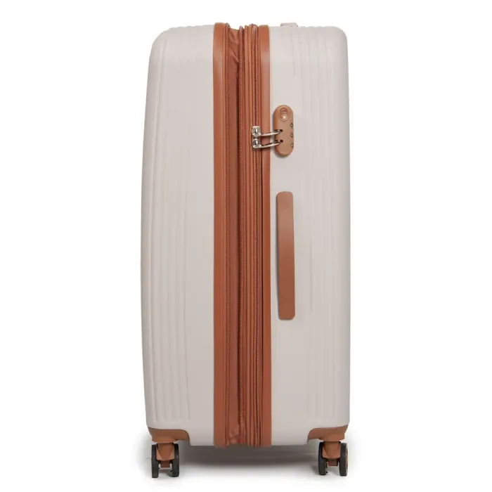 Дорожная Чемодан 31 ABS-пластик FASHION A12 lt.grey