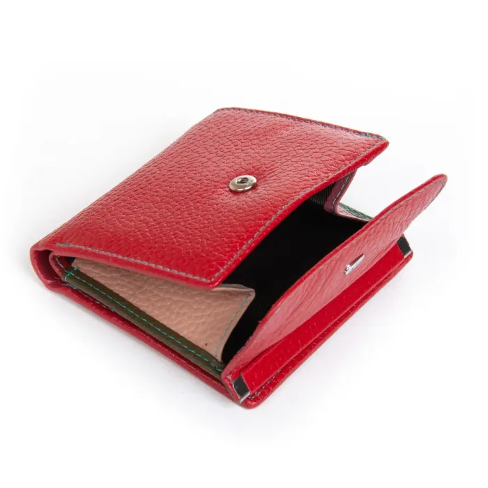 Кошелек Rainbow Женский кожа DR. BOND WRS-33-1 red