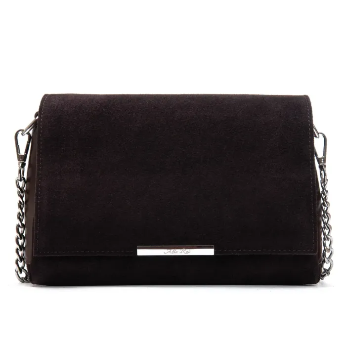 Сумка Женская Классическая замш ALEX RAI 9717-220 brown