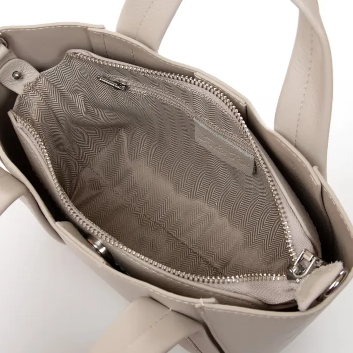 Сумка Женская Классическая кожа ALEX RAI 97718-9 l.beige