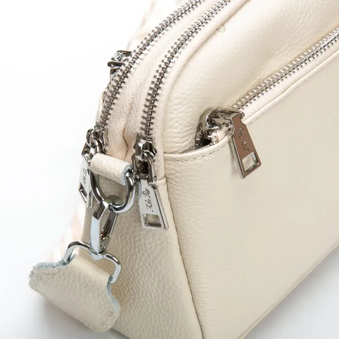 Сумка Женская Классическая кожа ALEX RAI 8960 white