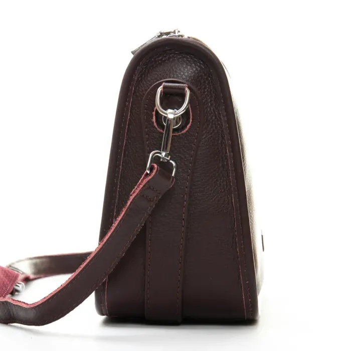 Сумка Женская Классическая кожа ALEX RAI 2050-9 bordo