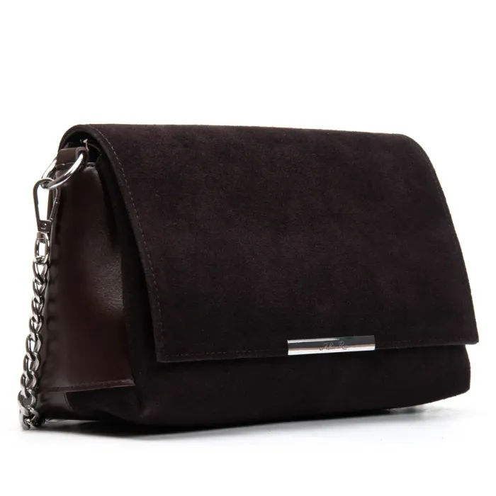 Сумка Женская Классическая замш ALEX RAI 9717-220 brown