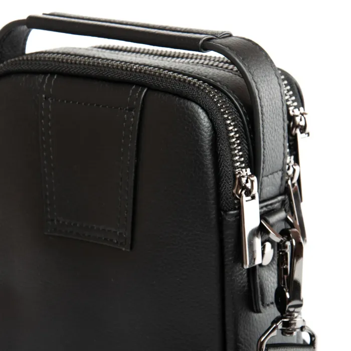 Сумка Мужская Планшет-пояс кожа BRETTON 407-95 black
