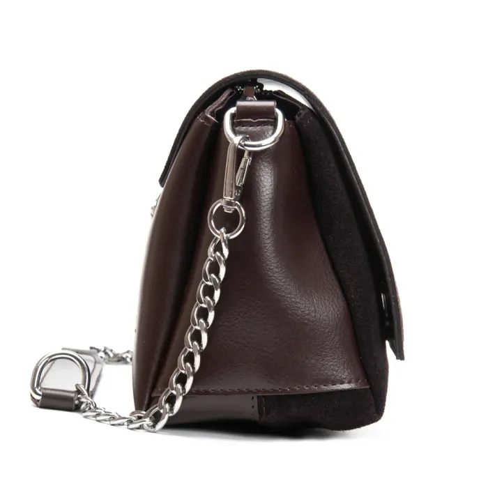 Сумка Женская Классическая замш ALEX RAI 9717-220 brown