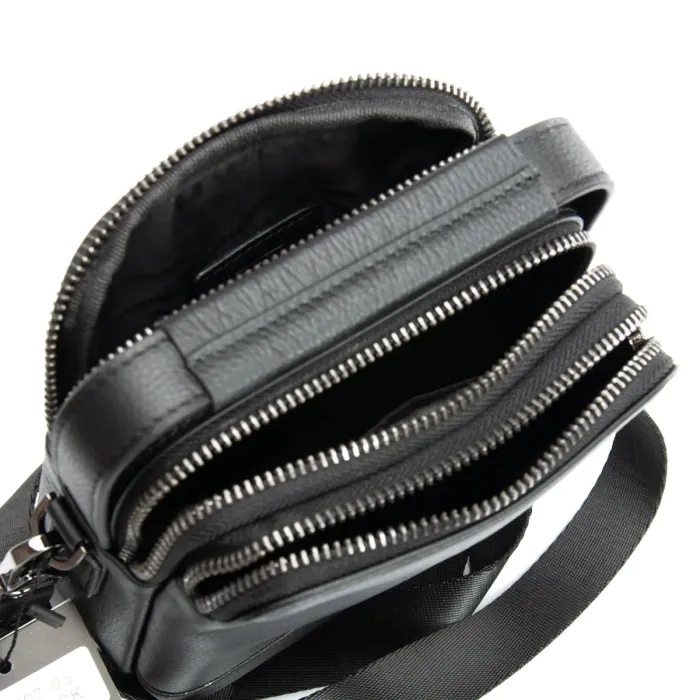 Сумка Мужская Планшет-пояс кожа BRETTON 407-95 black