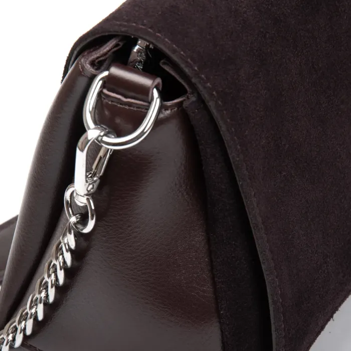 Сумка Женская Классическая замш ALEX RAI 9717-220 brown