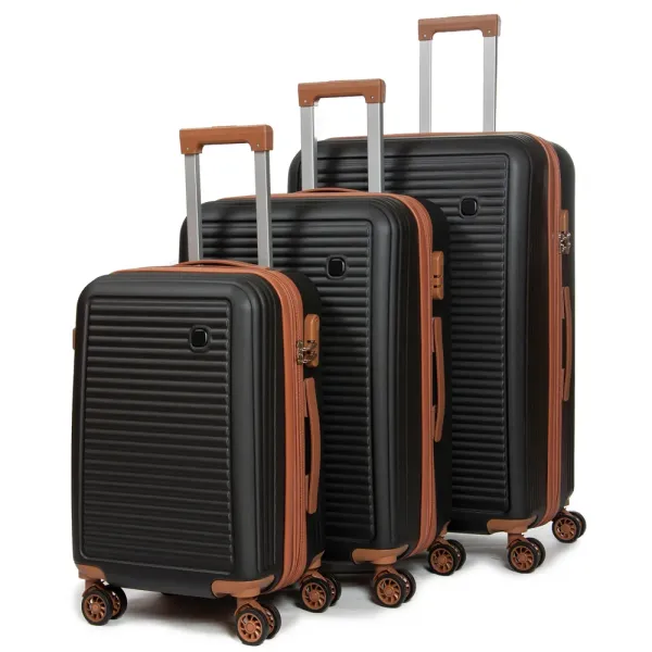 Дорожная Чемодан 31 ABS-пластик FASHION A12 black