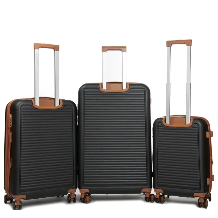 Дорожная Чемодан 31 ABS-пластик FASHION A12 black