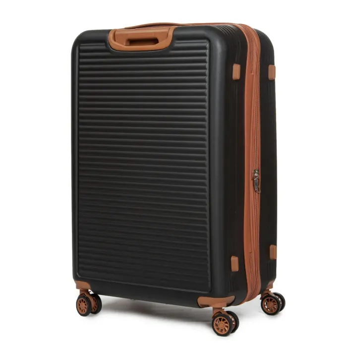 Дорожная Чемодан 31 ABS-пластик FASHION A12 black