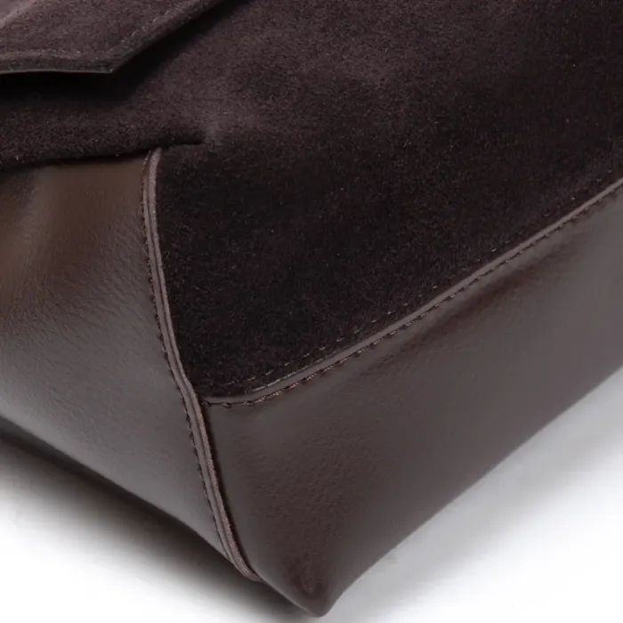 Сумка Женская Классическая замш ALEX RAI 9717-220 brown