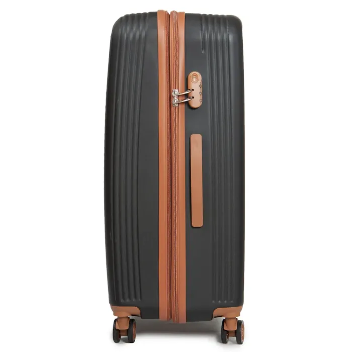 Дорожная Чемодан 31 ABS-пластик FASHION A12 black