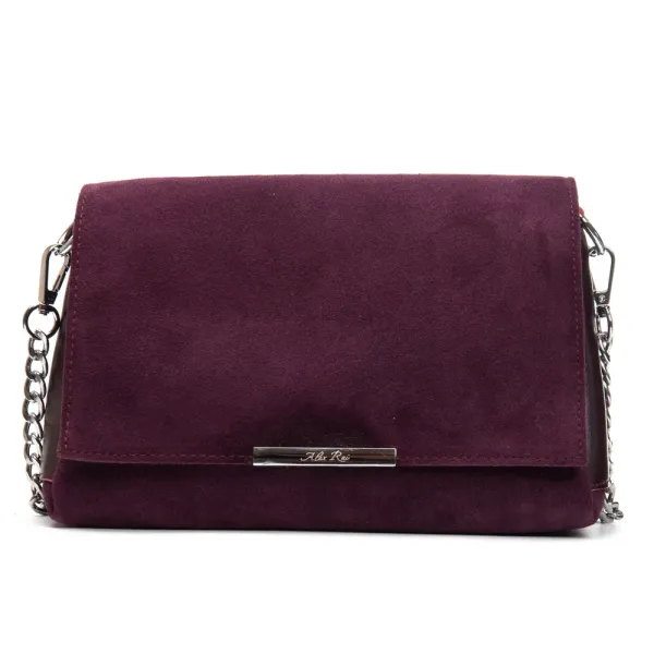 Сумка Женская Классическая замш ALEX RAI 9717-220 bordo
