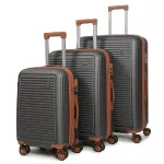 Дорожная Чемодан 31 ABS-пластик FASHION A12 dark-grey