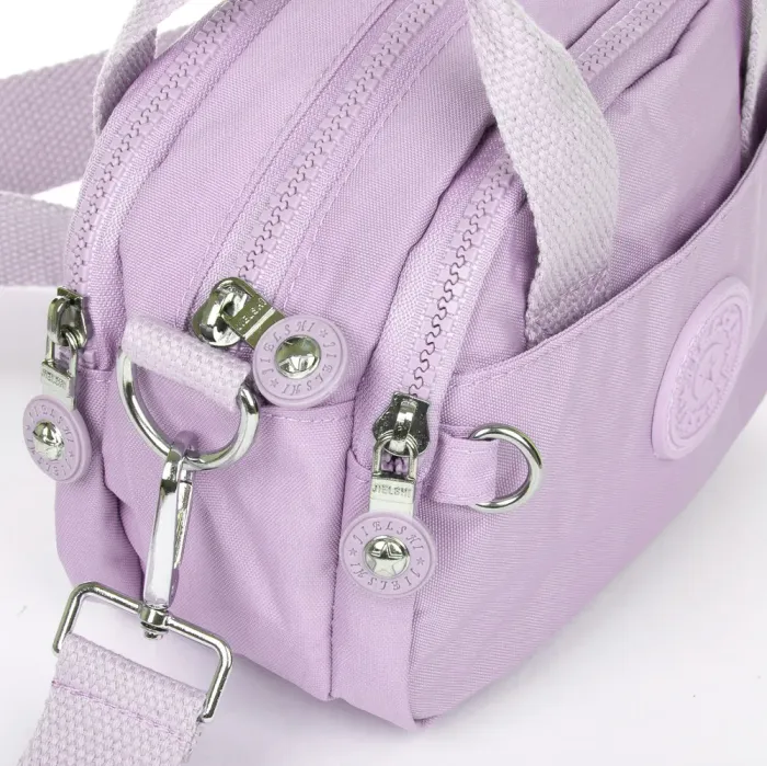 Сумка Женская Текстиль полиамид Jielshi B122 l.purple