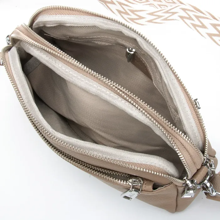 Сумка Женская Классическая кожа ALEX RAI 8960 khaki