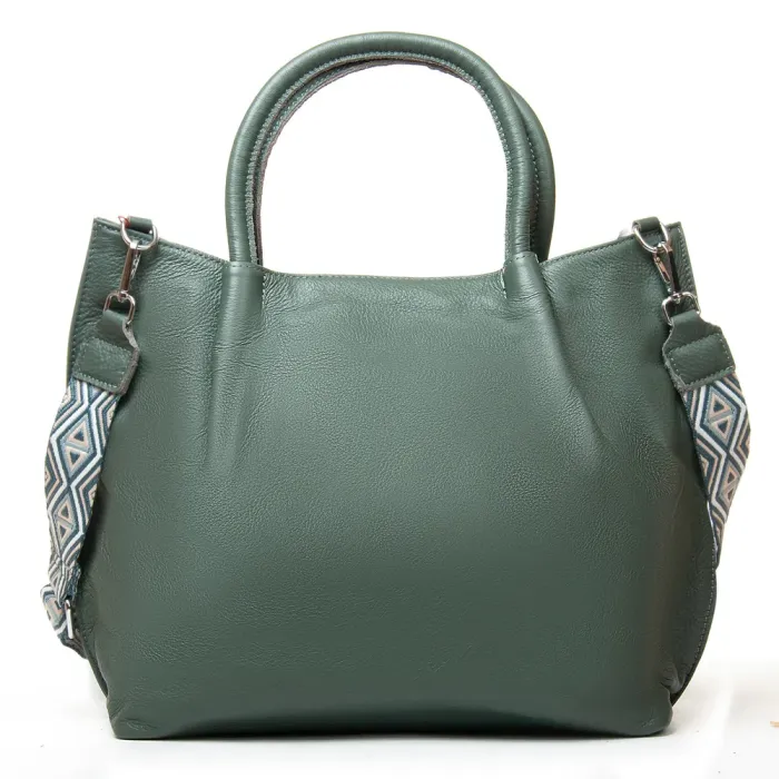 Сумка Женская Классическая кожа ALEX RAI 2027-9 green